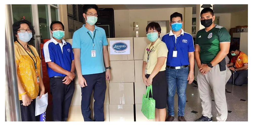 เลอแปง ร่วมส่งกำลังใจให้บุคลากรทางการแพทย์ ภายใต้โครงการ “ซีพีแรม รวมใจเพื่อคนไทย สู้ภัย COVID-19” อย่างต่อเนื่อง