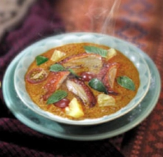 แกงเผ็ดเป็ดย่าง