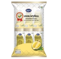 เลอแปงทุเรียน (เค้กสอดไส้คัสตาร์ดทุเรียน)